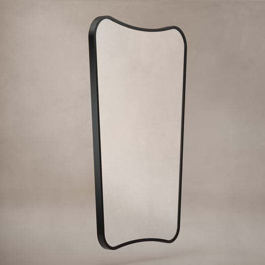 Origins Living Delphine Mirror 60 X 90cm Matt Black