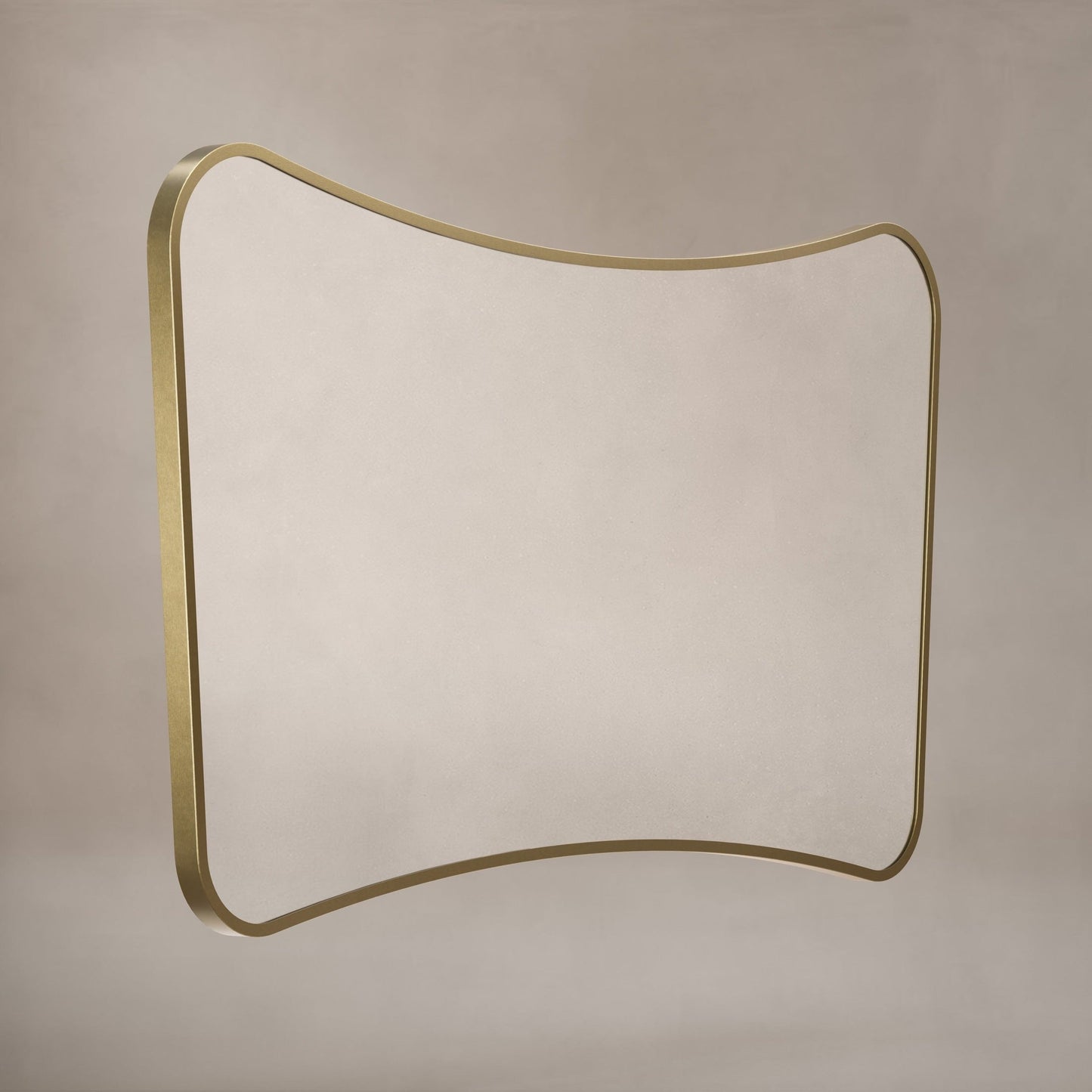 Origins Living Delphine Mirror 120 X 70cm Brushed Brass