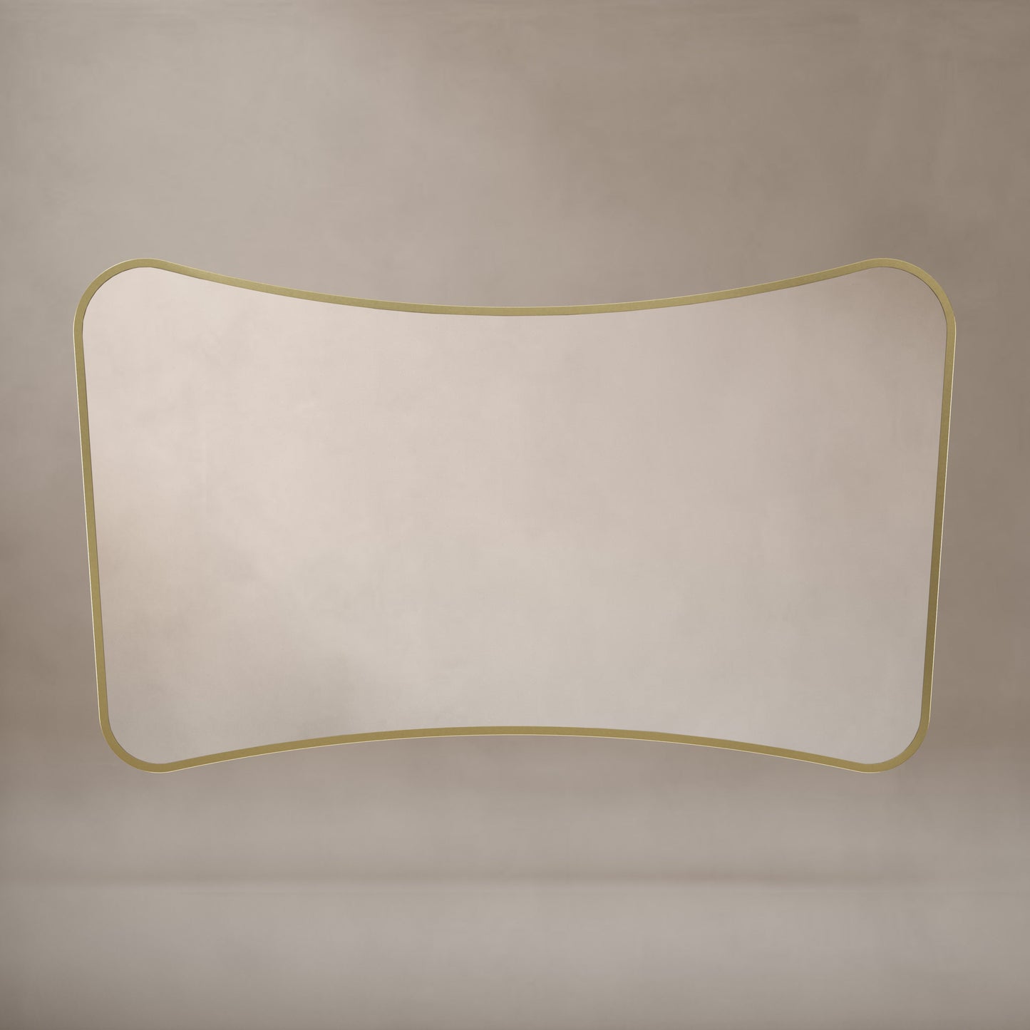 Origins Living Delphine Mirror 120 X 70cm Brushed Brass