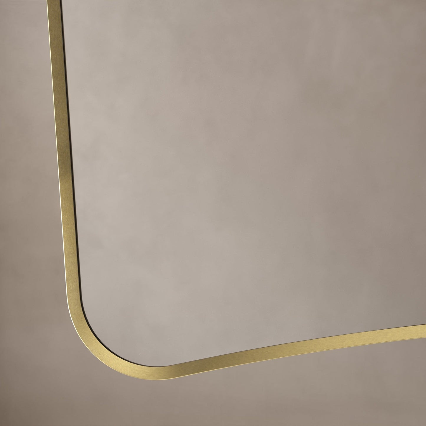 Origins Living Delphine Mirror 120 X 70cm Brushed Brass