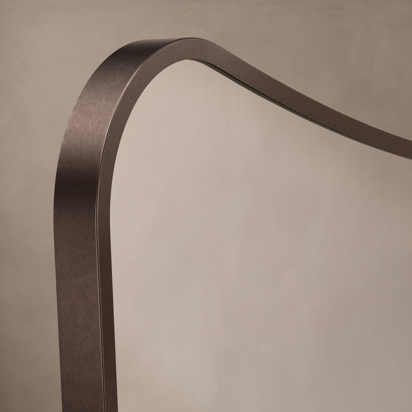 Origins Living Delphine Mirror 120 X 70cm Brushed Bronze