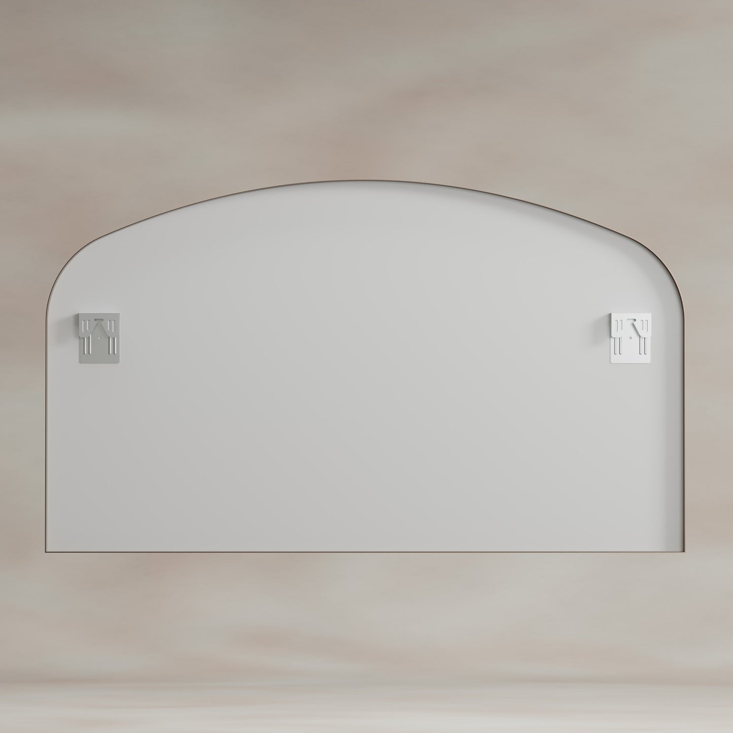 Origins Living Delphine Overmantle Arch Mirror 120 X 70cm Brushed Bronze