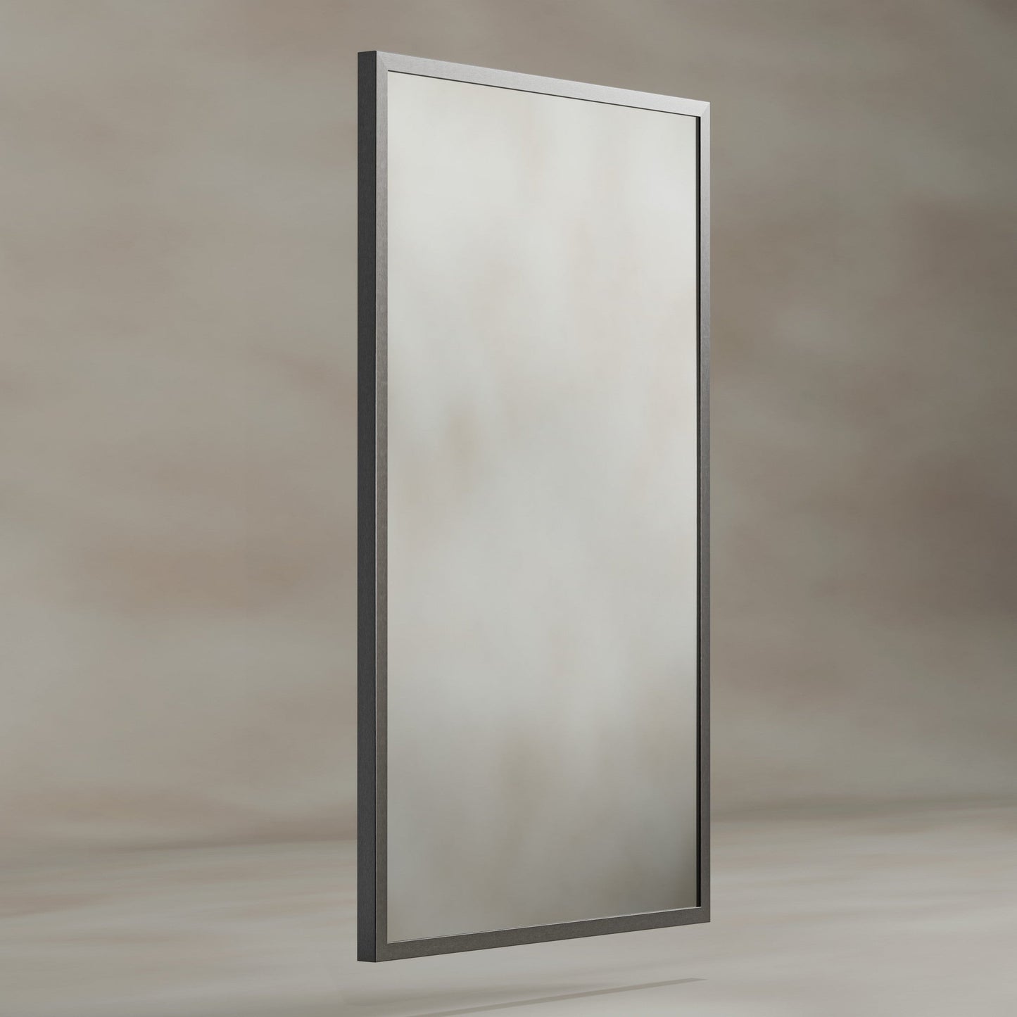 Origins Living Docklands Rectangular Mirror 50x80cm Gunmetal