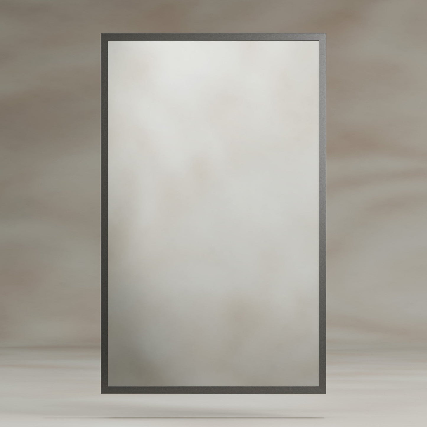 Origins Living Docklands Rectangular Mirror 50x80cm Gunmetal