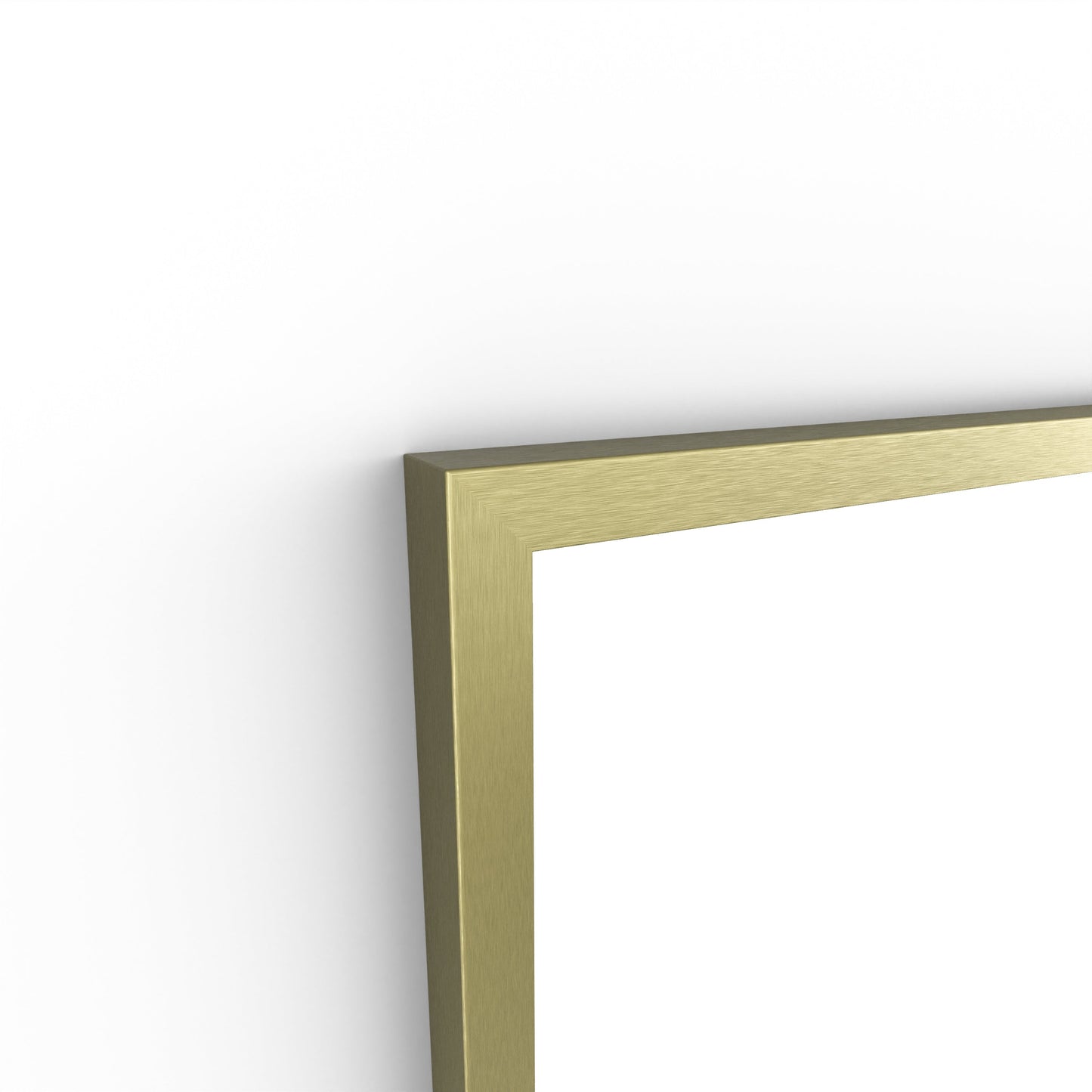 Origins Living Docklands Rectangular Mirror 41 40x100cm Brushed Brass