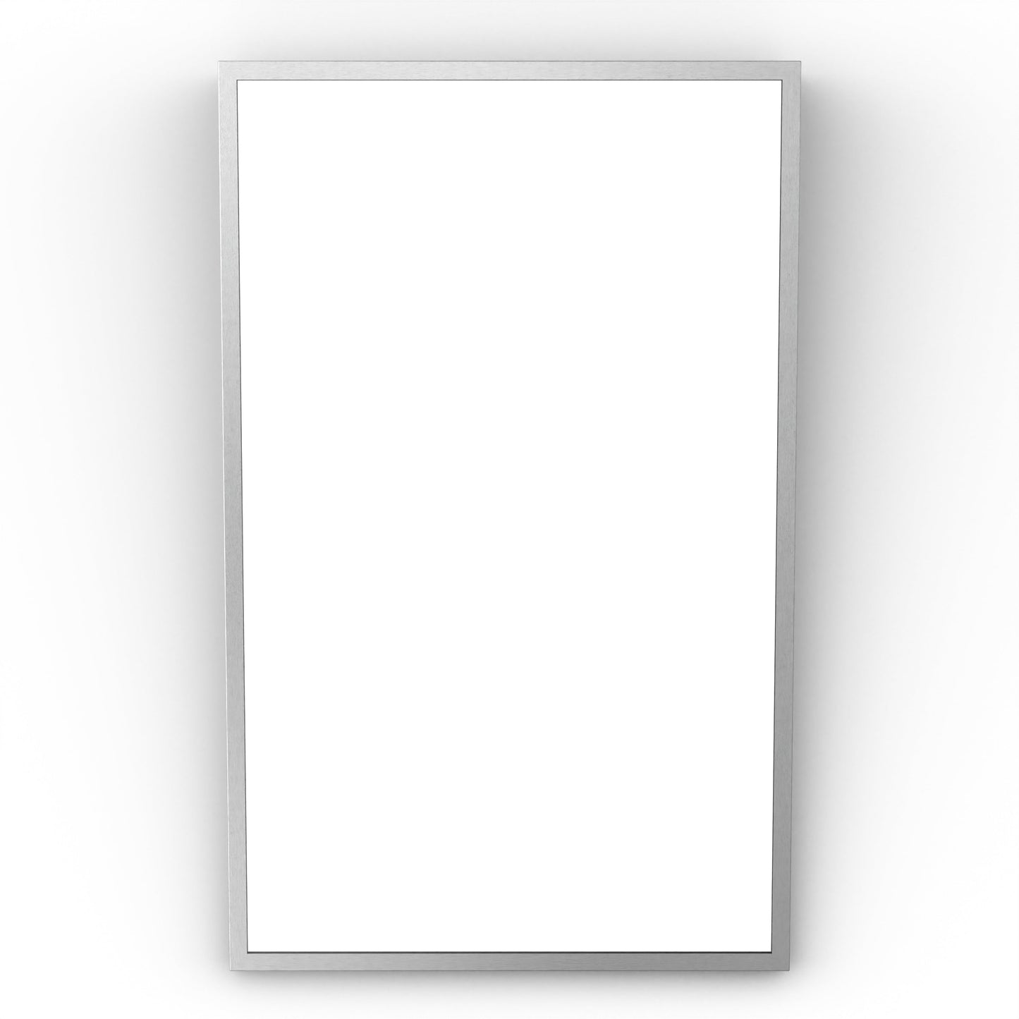 Origins Living Docklands Inclusive Angled Mirror 50x80cm Brushed Stainless Steel