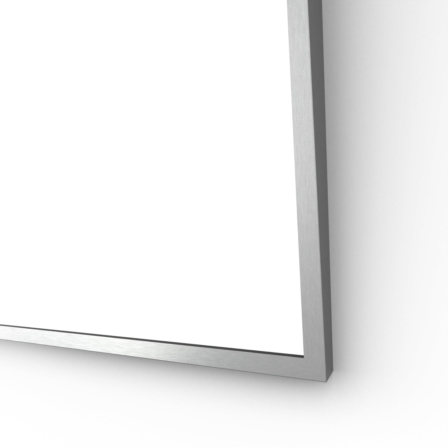 Origins Living Docklands Inclusive Angled Mirror 50x80cm Brushed Stainless Steel
