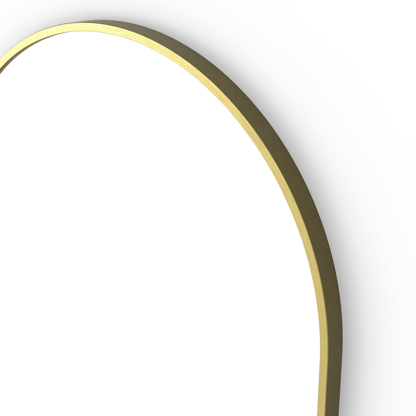 Origins Living Docklands Capsule Mirror 50x80cm Brushed Brass