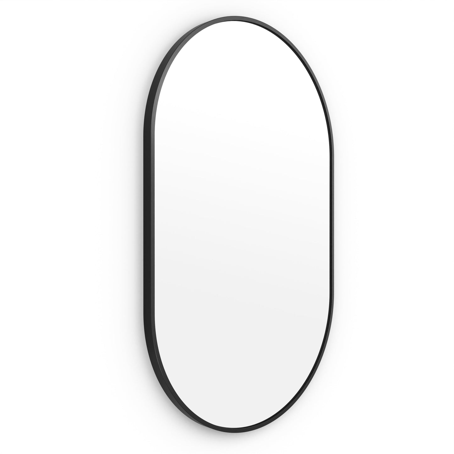 Origins Living Docklands Capsule Mirror 50x80cm Matt Black