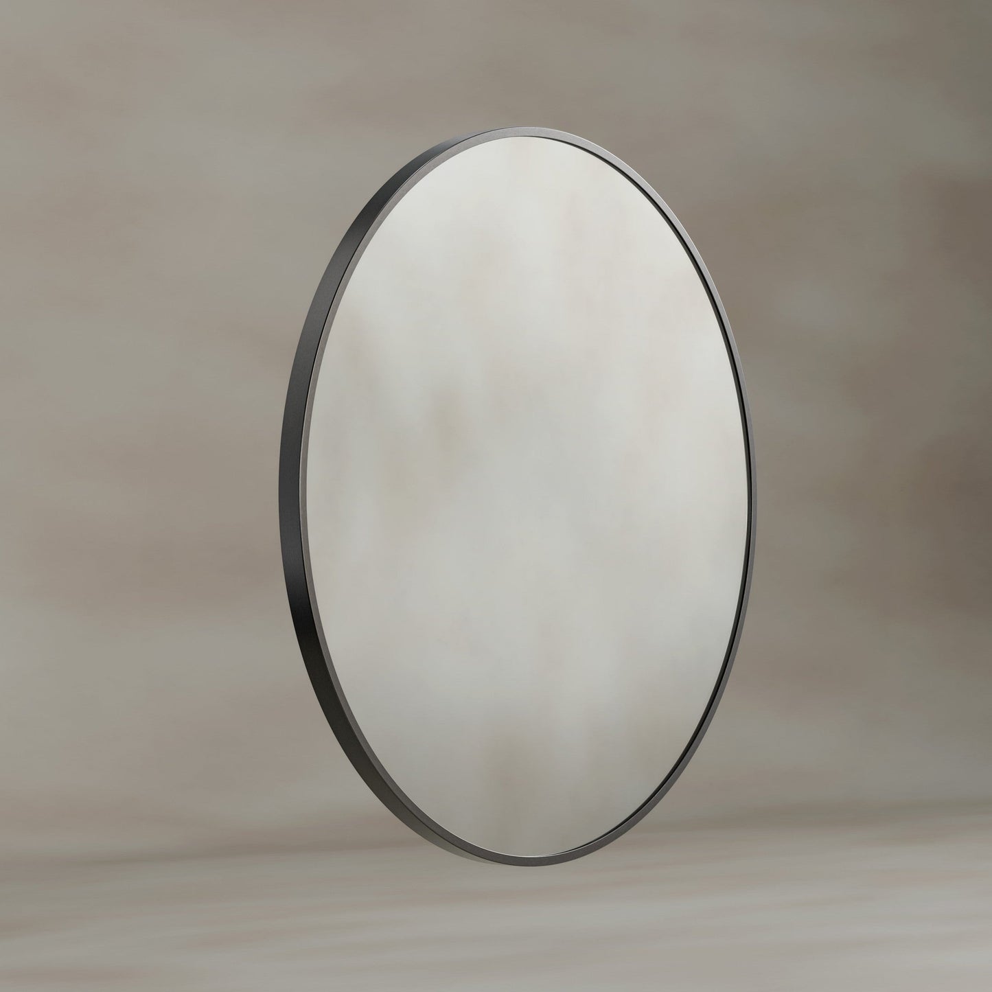 Origins Living Docklands Round Mirror 60cm Gunmetal