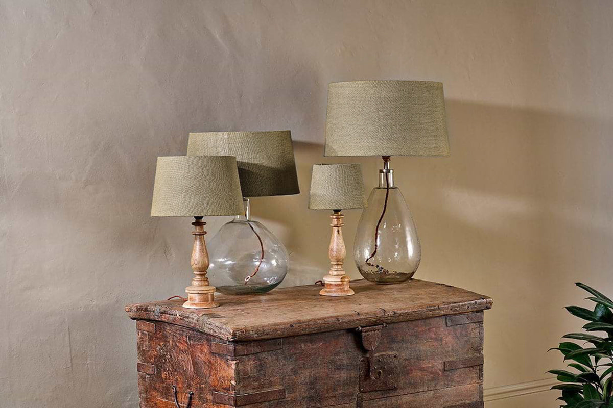 Nkuku Dia Jute Lampshade Natural