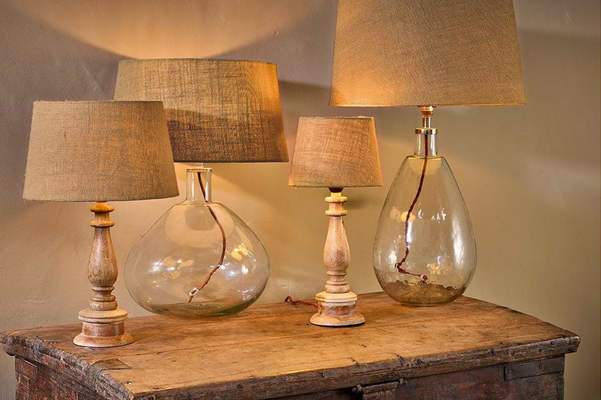 Nkuku Dia Jute Lampshade Natural