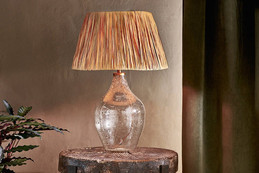 Nkuku Damini Recycled Glass Table Lamp