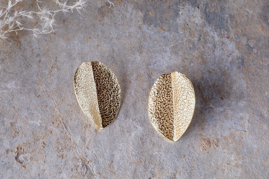 Nkuku Darshana Earrings Gold