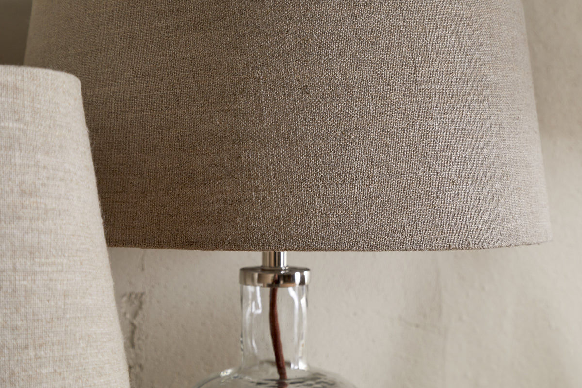 Nkuku Embaata Linen Lampshade Natural