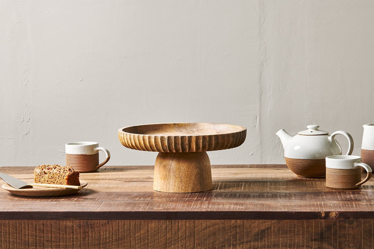 Nkuku Gavivi Mango Wood Stand