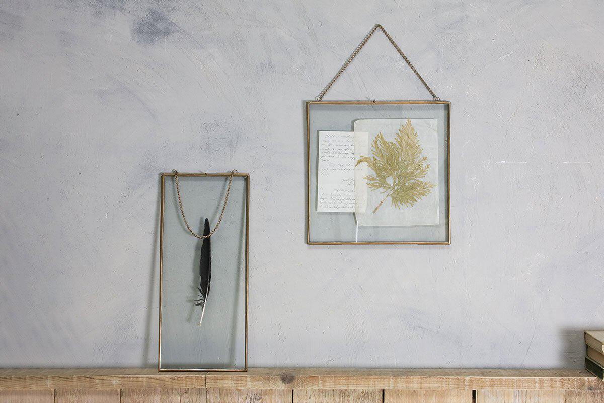 Nkuku Gigantic Antique Brass Kiko Frame