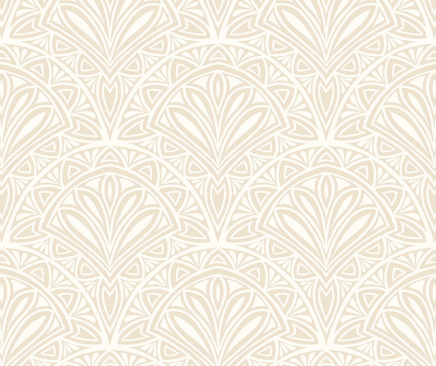 Hoopla Walls Deco Fan Natural