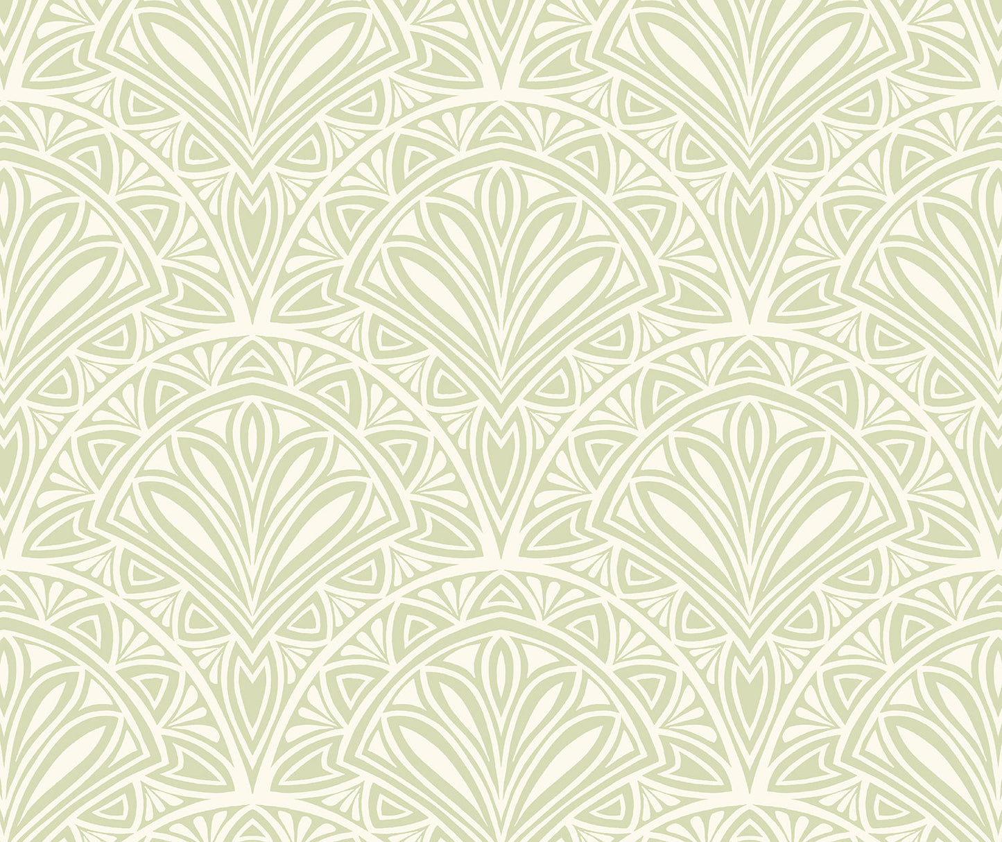 Hoopla Walls Deco Fan Green