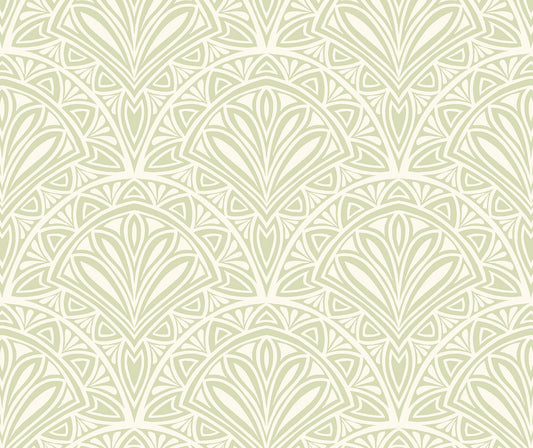 Hoopla Walls Deco Fan Green