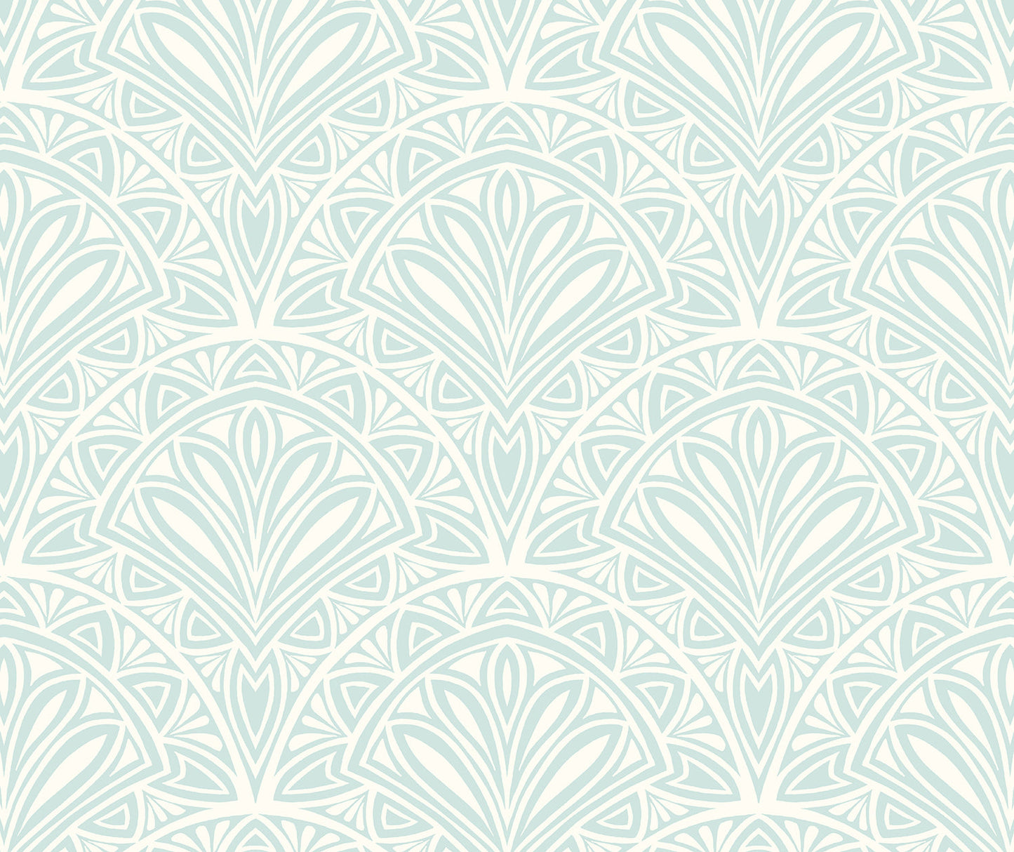 Hoopla Walls Deco Fan Blue