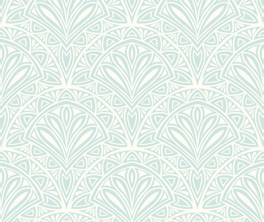 Hoopla Walls Deco Fan Blue