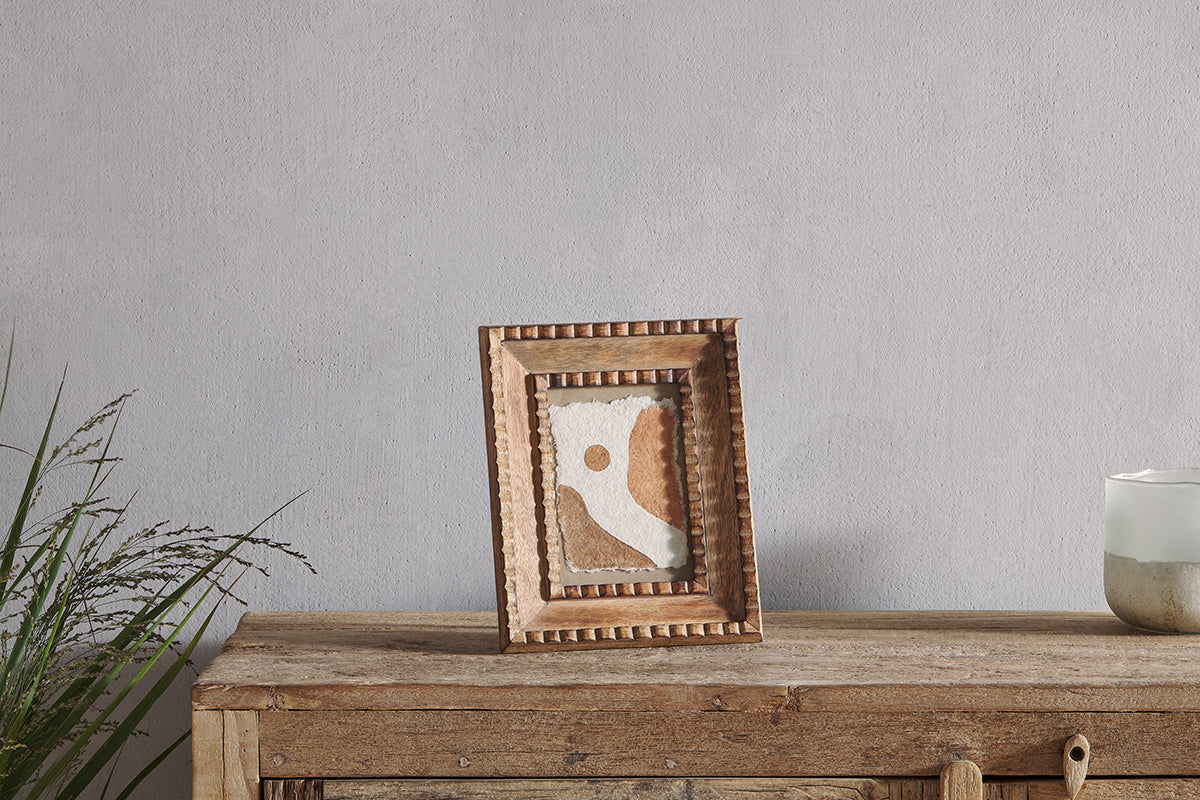 Nkuku Hansika Mango Wood Frame Natural
