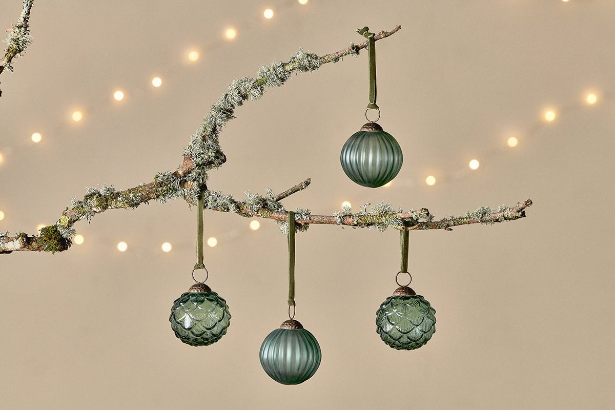 Nkuku Hara Baubles (Set Of 4)