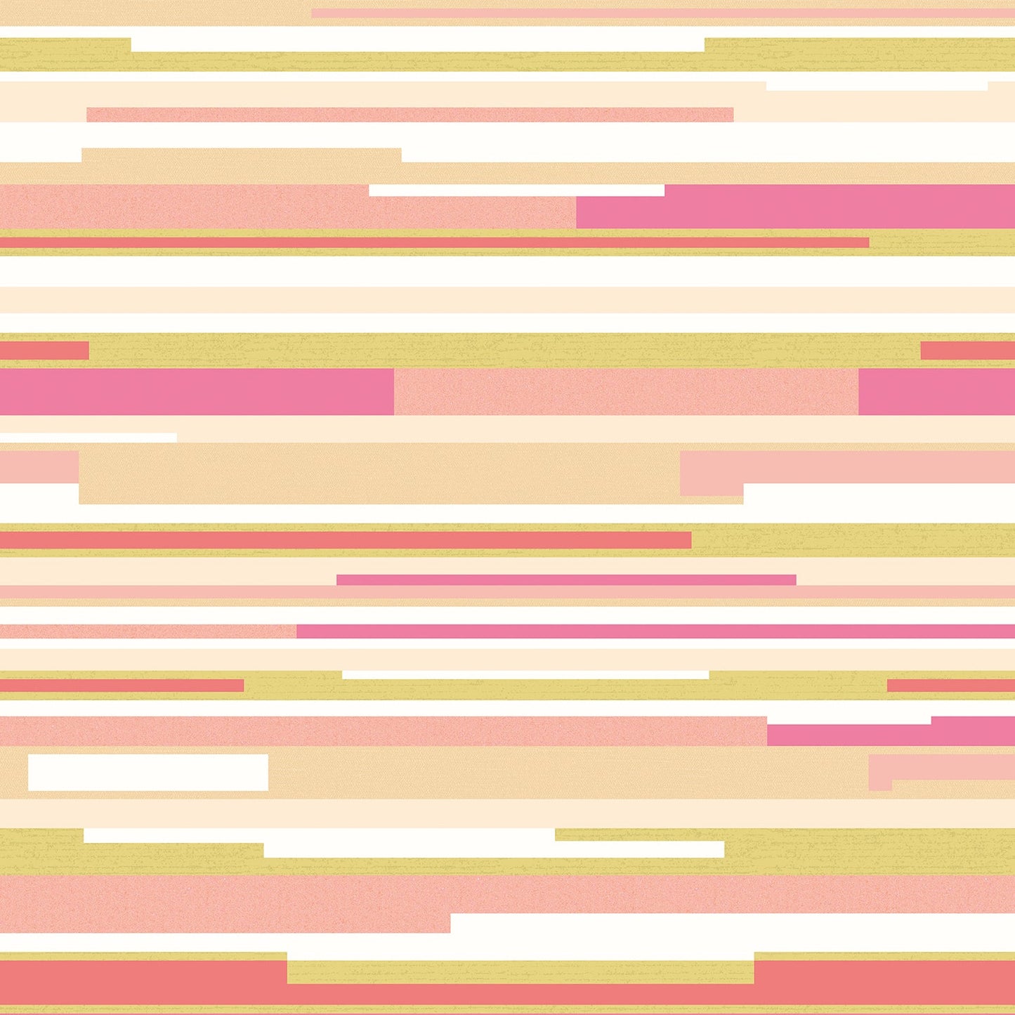 Hoopla Walls Horizontal Stripe Pink Green