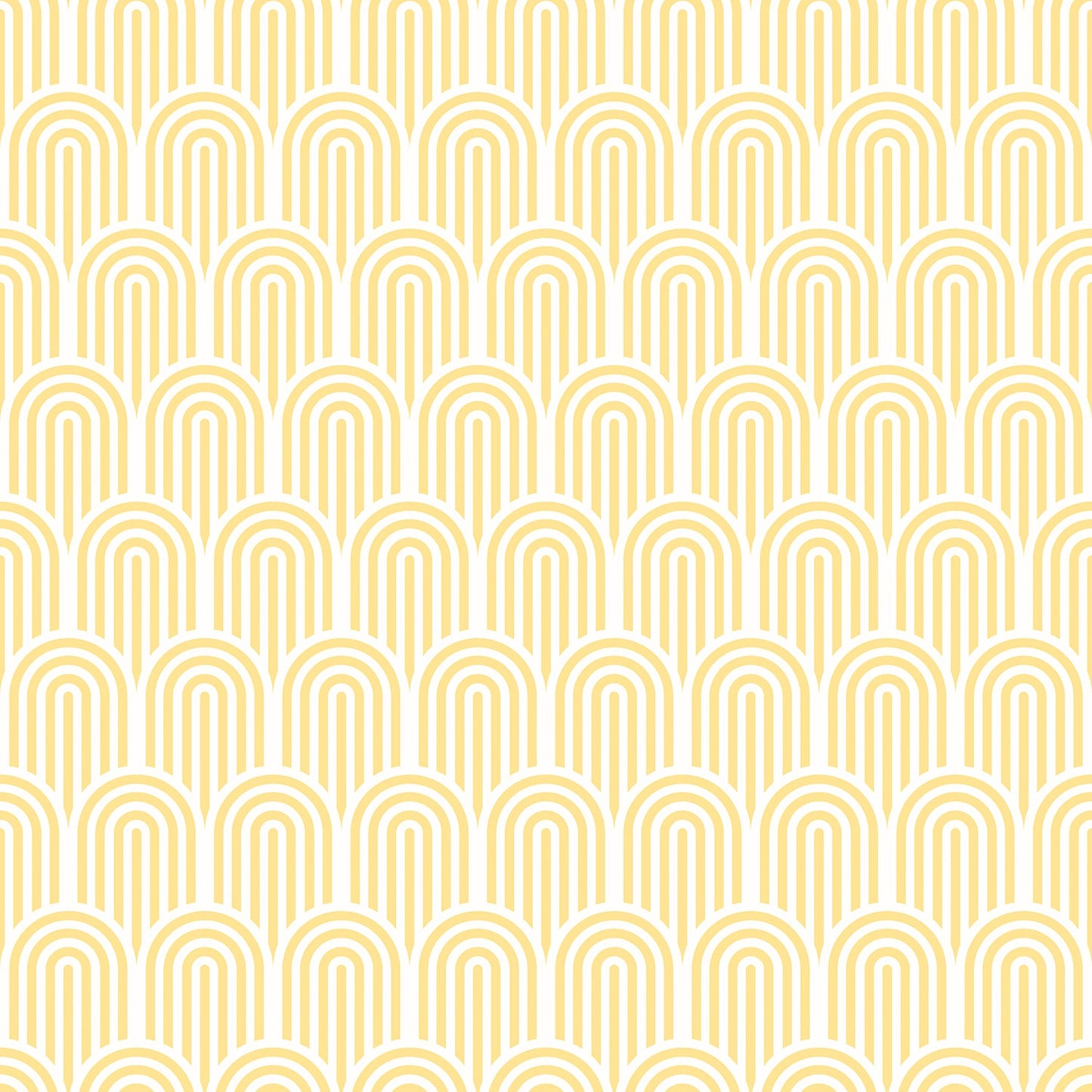 Hoopla Walls Retro Arch Yellow