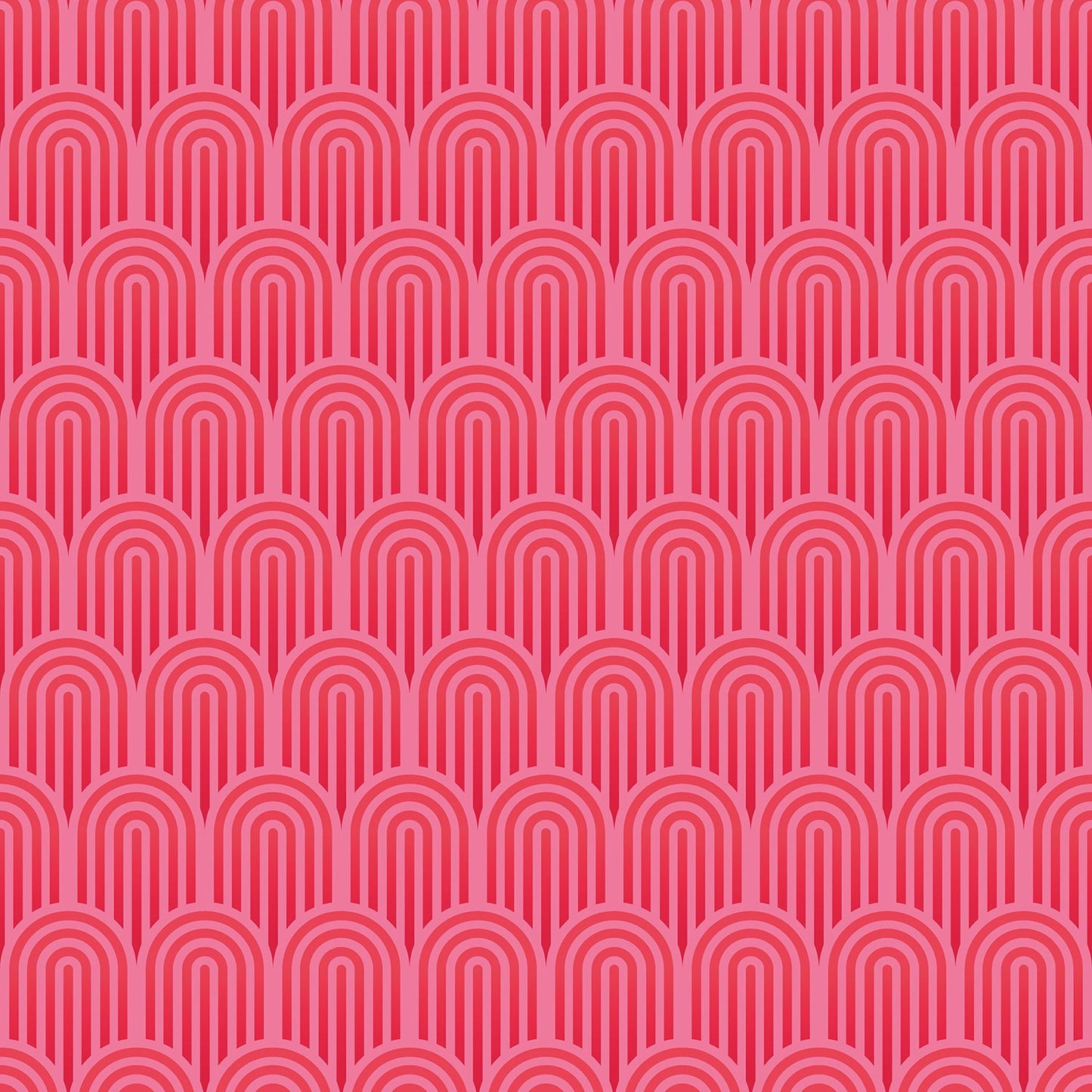 Hoopla Walls Retro Arch Bright Pink