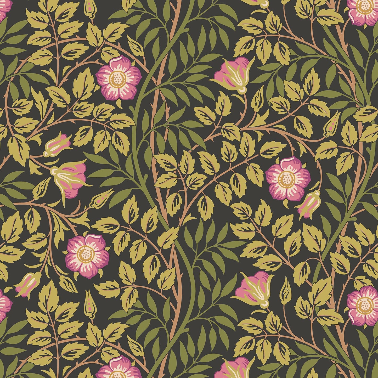 Hoopla Walls Rosehip Trail Aubergine