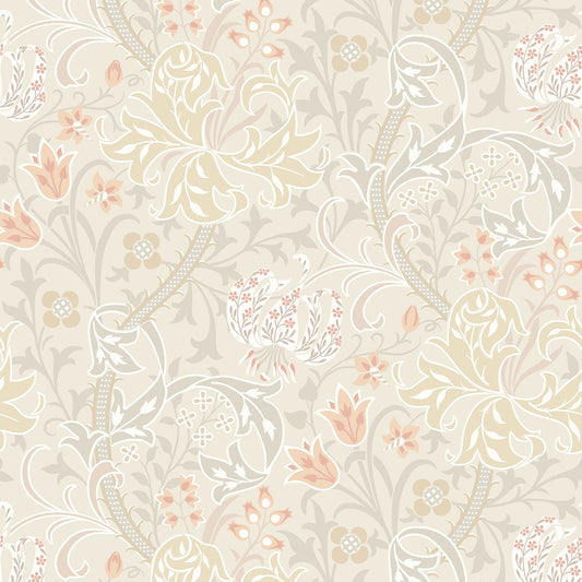 Hoopla Walls Lily Ogee Natural Stone