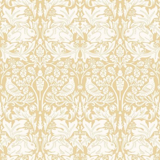 Hoopla Walls Forest Rabbit Mustard