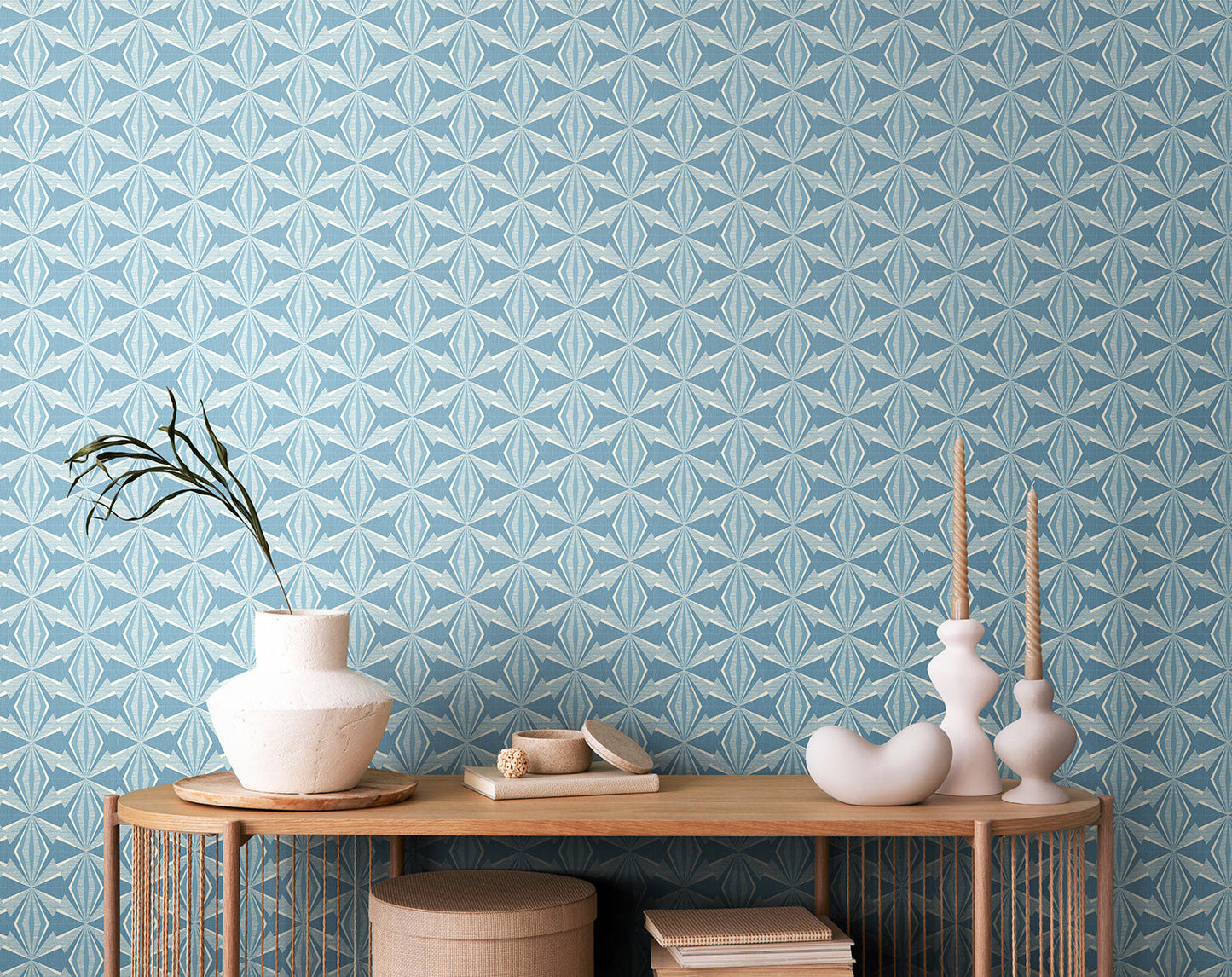 Hoopla Walls Sunray Diamond Blue