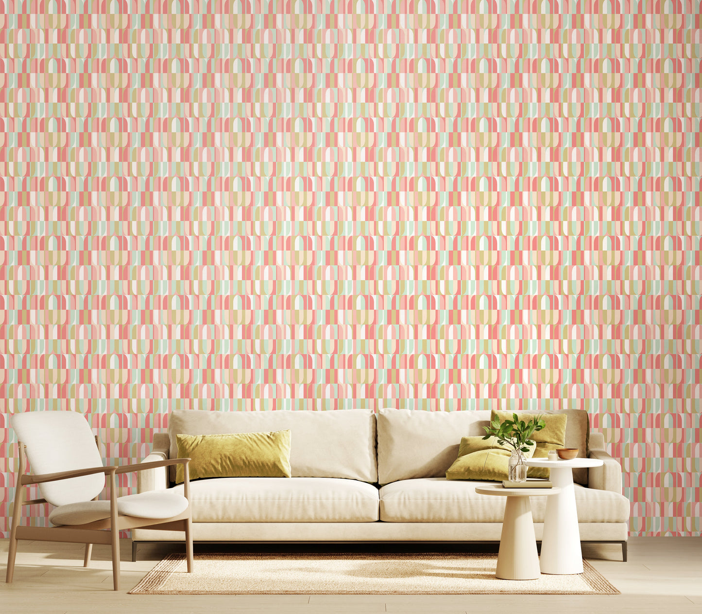 Hoopla Walls Building Blocks Coral Mix