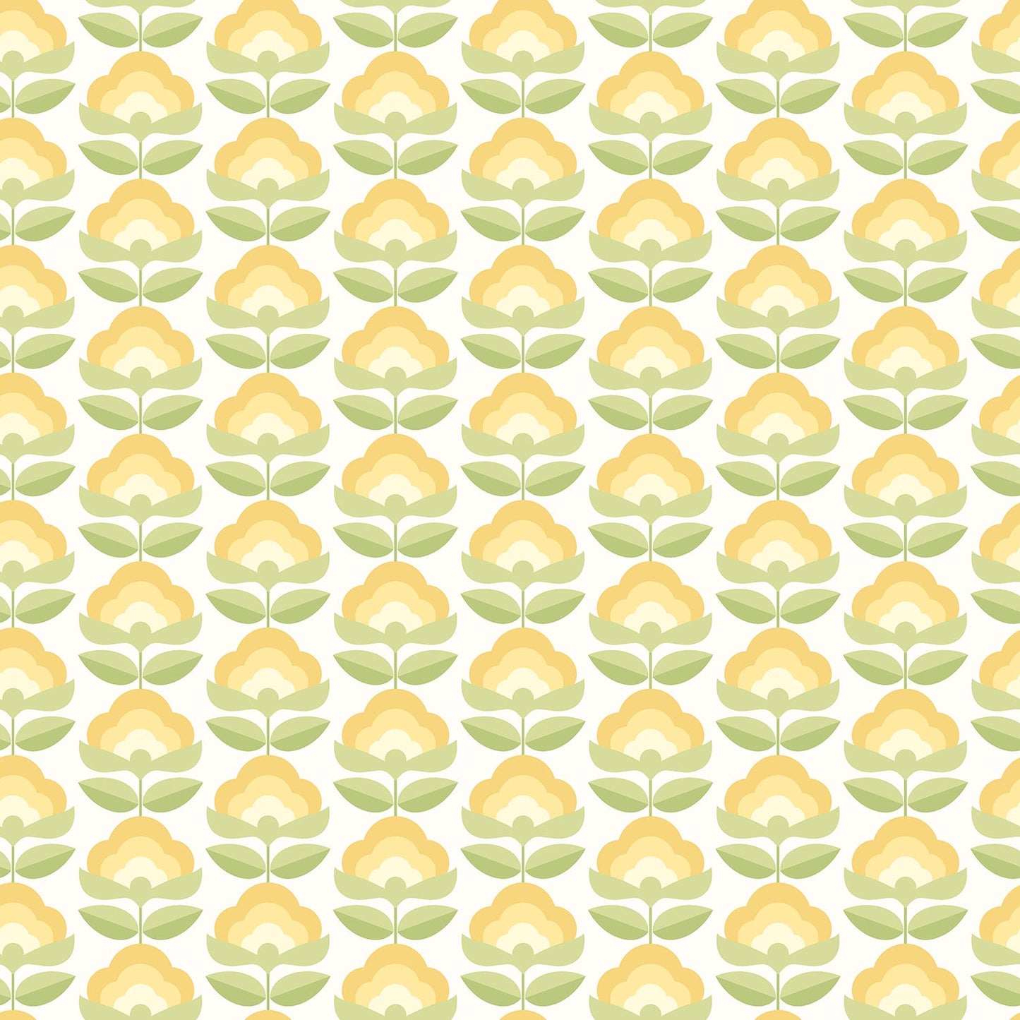 Hoopla Walls Retro Flower Sunshine