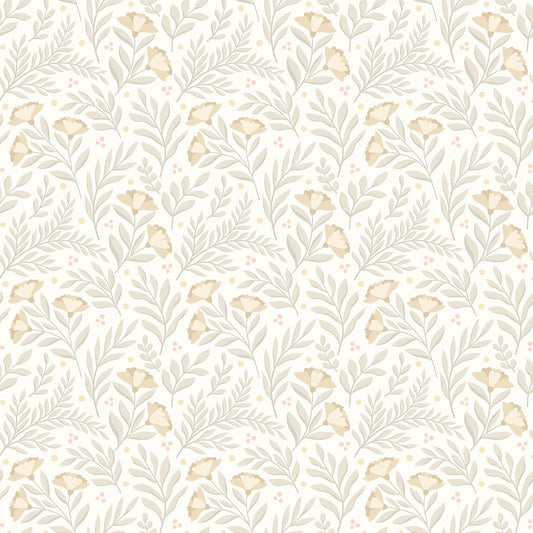 Hoopla Walls Petite Posy Stone Linen
