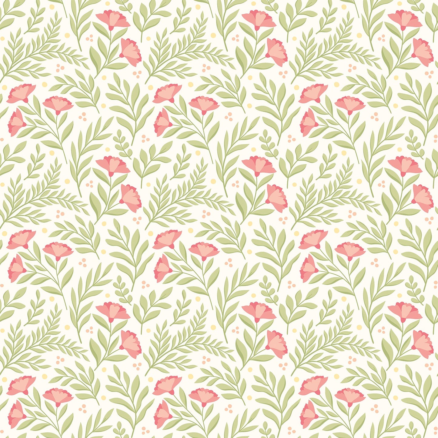Hoopla Walls Petite Posy Coral