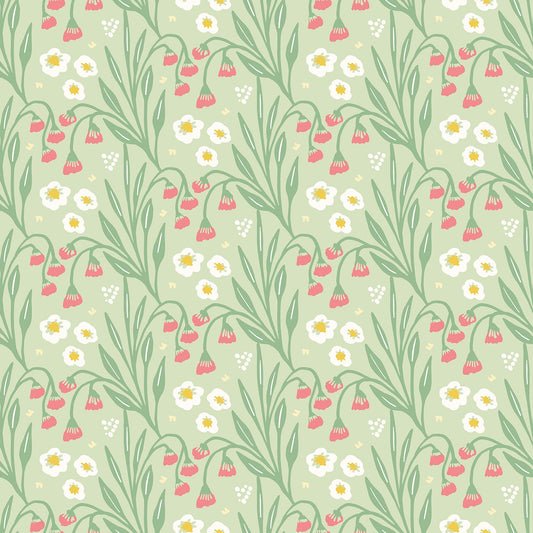 Hoopla Walls Meadow Stripe Pistachio