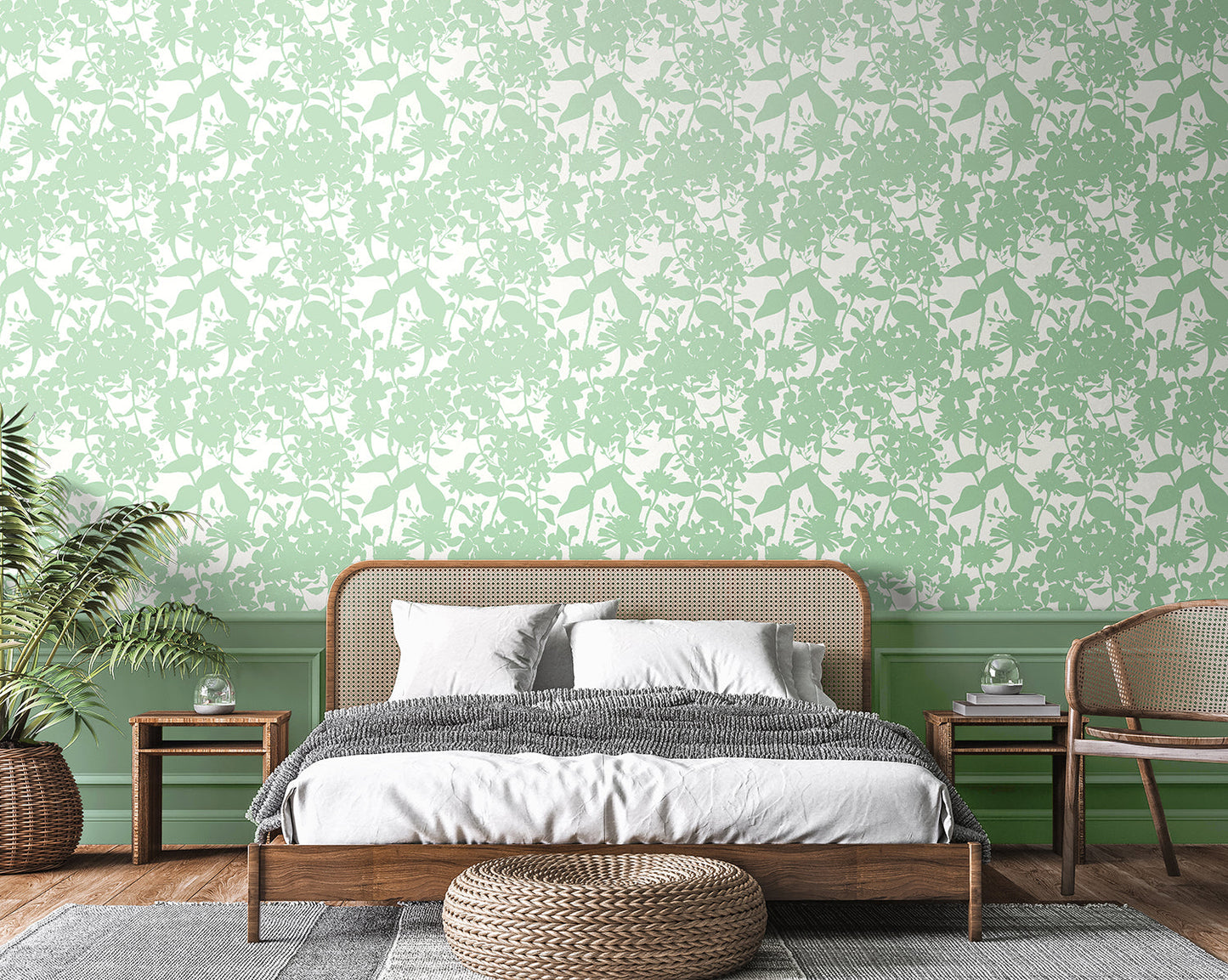 Hoopla Walls Summer Silhouette Mint