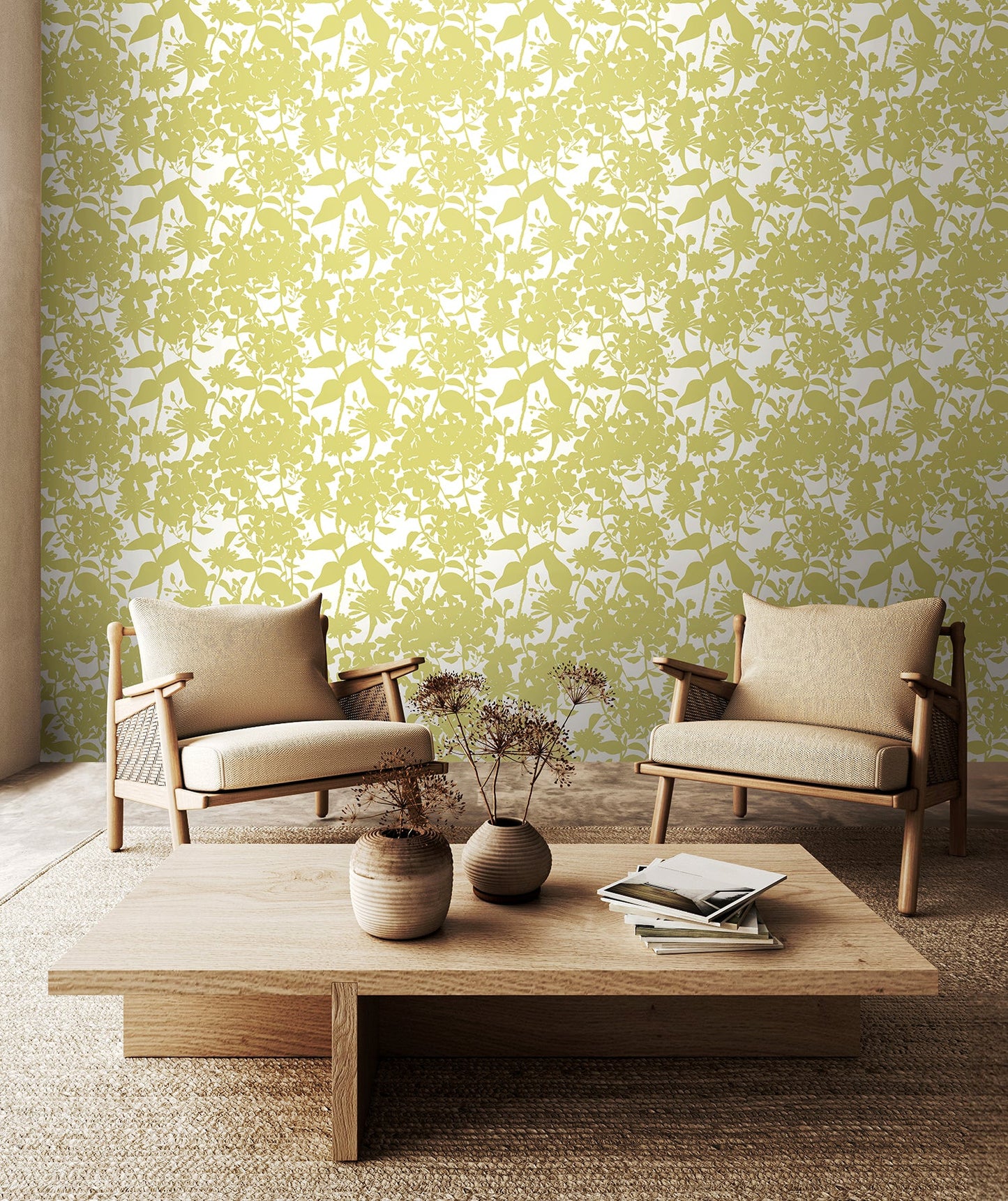 Hoopla Walls Summer Silhouette French Lime