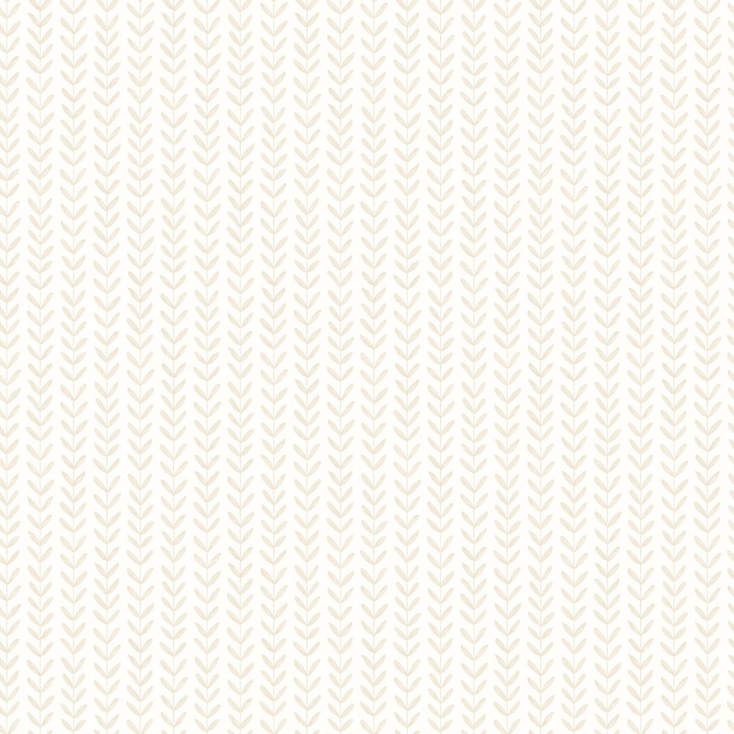 Hoopla Walls Ditsy Leaf Stripe Linen