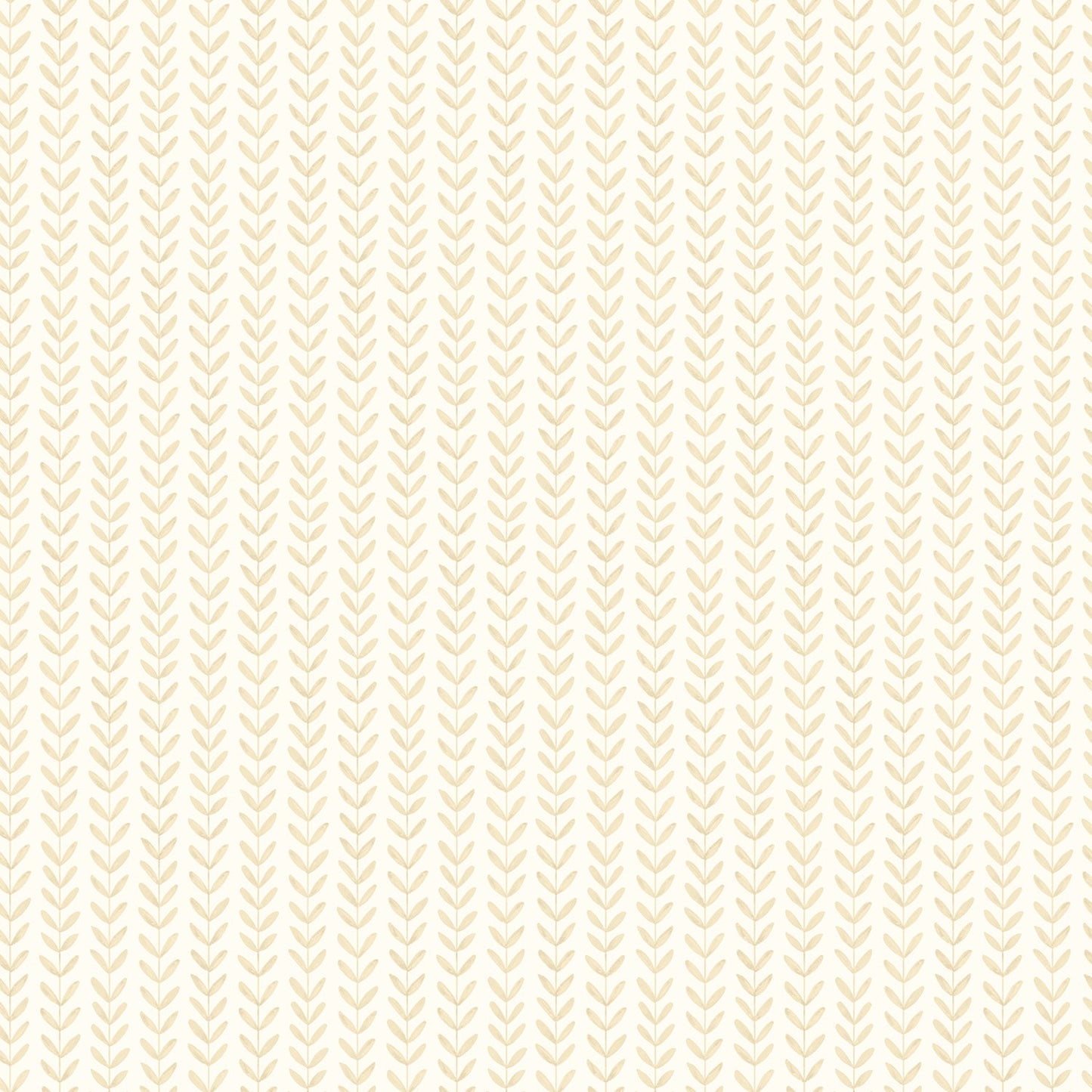 Hoopla Walls Ditsy Leaf Stripe Hay