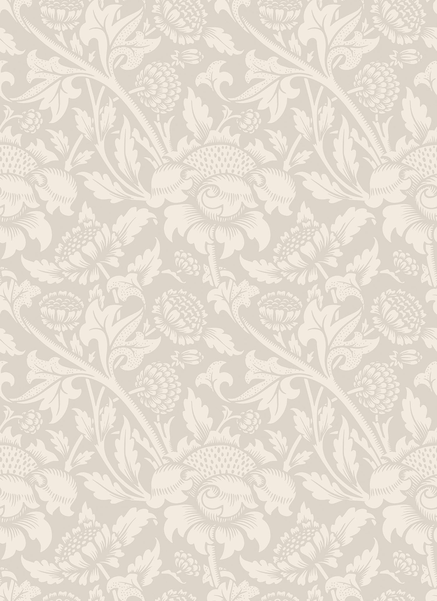 Hoopla Walls Damask Trail Stone