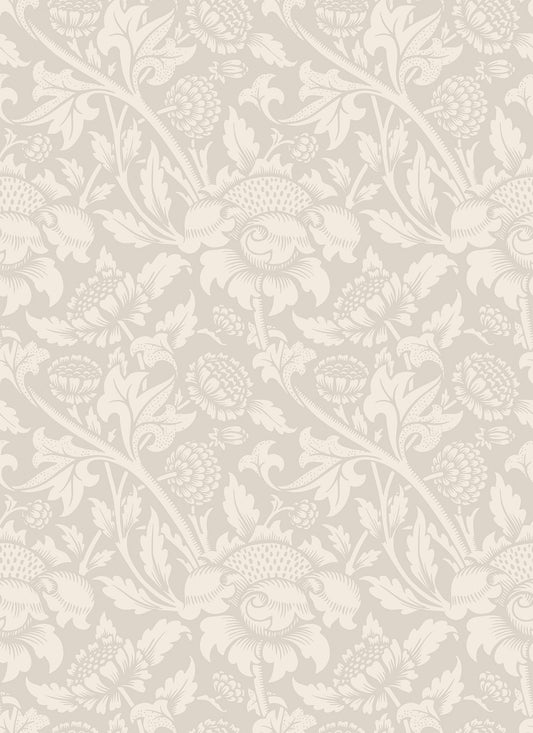 Hoopla Walls Damask Trail Stone