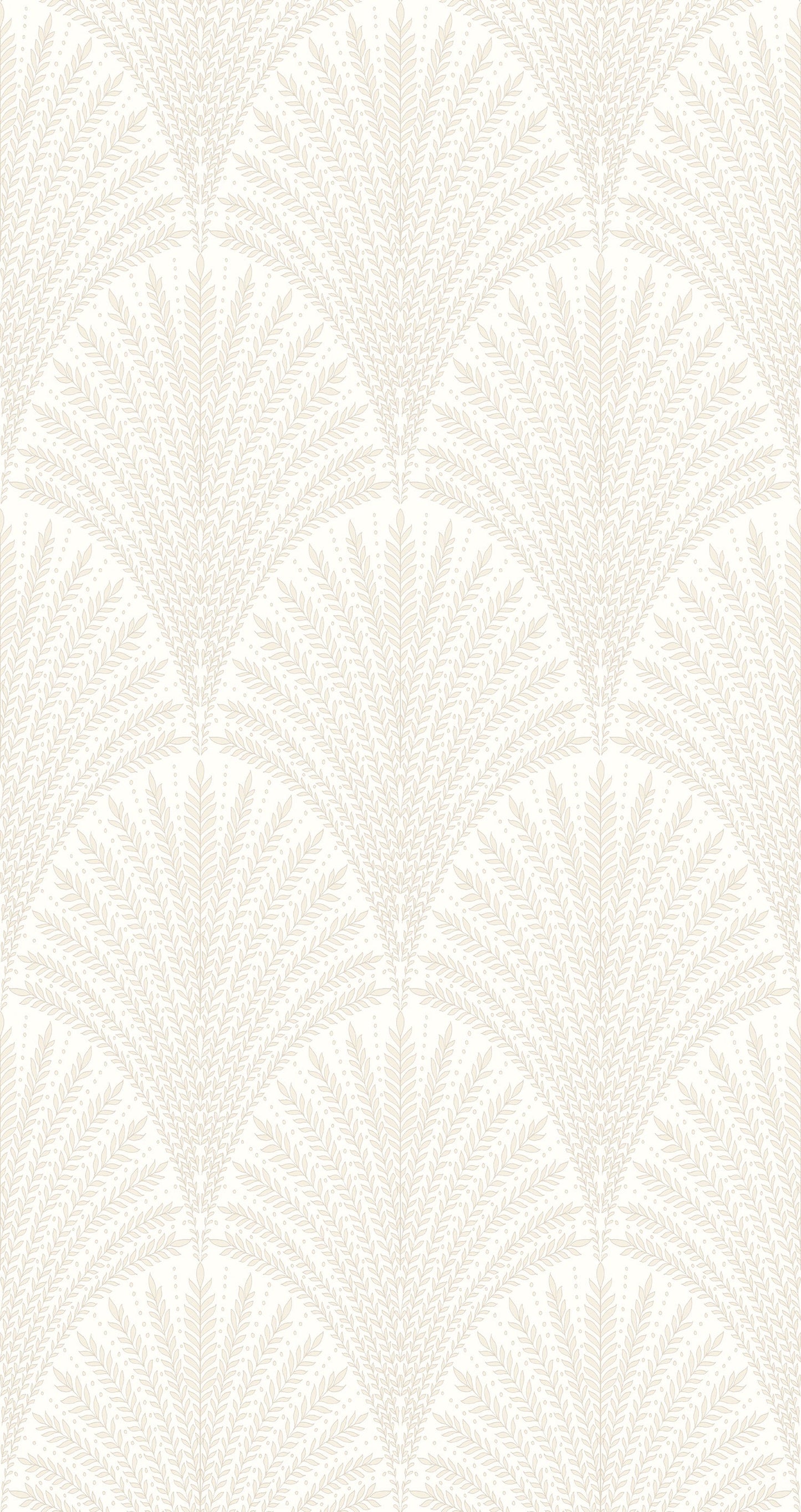 Hoopla Walls Leaf Fan Chalk