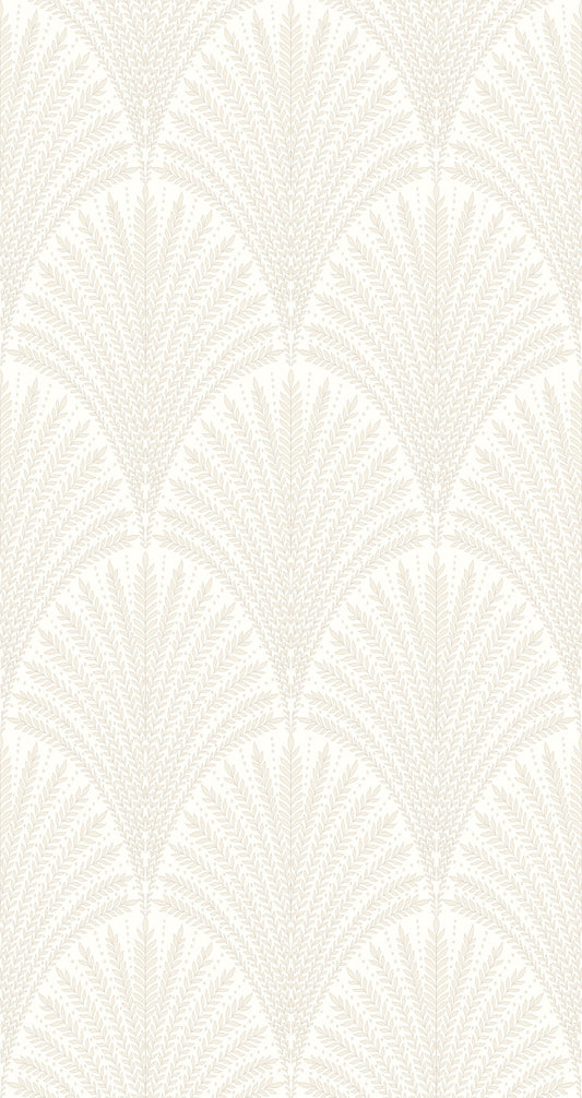 Hoopla Walls Leaf Fan Chalk