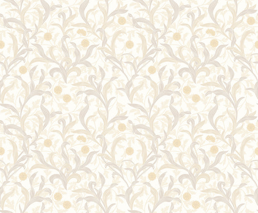 Hoopla Walls Floral Trail Stone