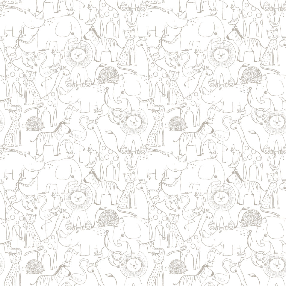 Hoopla Walls Animal Doodle Smoke